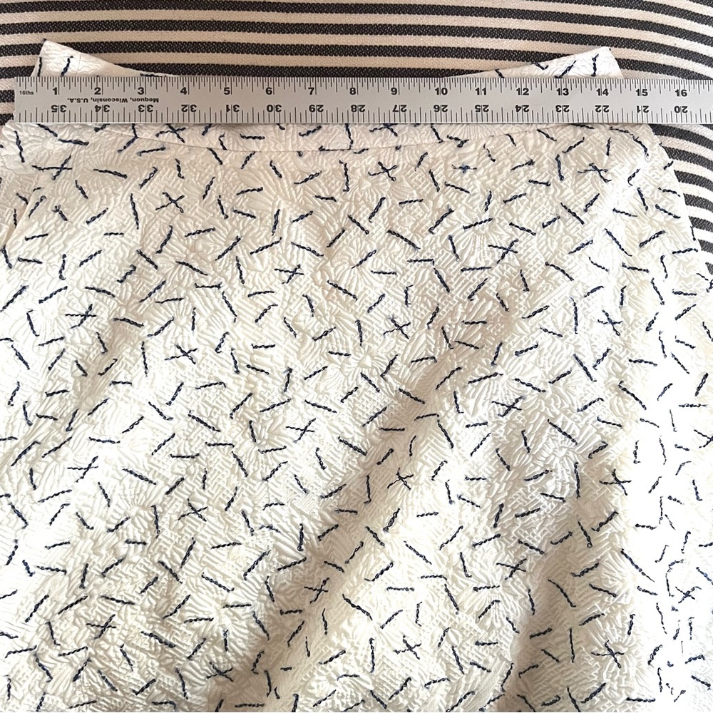 J.W. Anderson Crinkled Silk A-Line Skirt - Picture 7 of 7